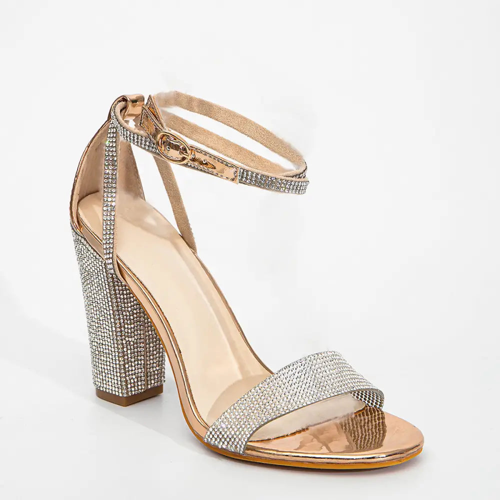 SparkleStilettos - Gold / 36