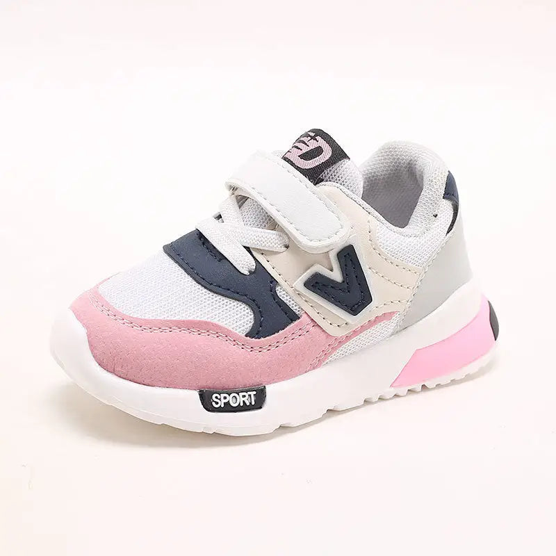 SprAut Kids Net Run Shoes - Pink / 21