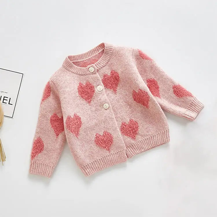Strap-In Knit Cardigan Jacket - Cardigan jacket / 66cm