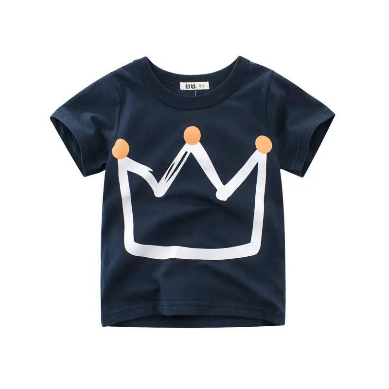 Summer Boys’ Short Sleeve T-shirt