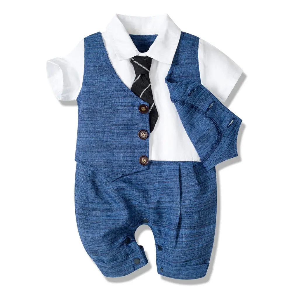 Summer Gent Jumpsuit - Baby Boy