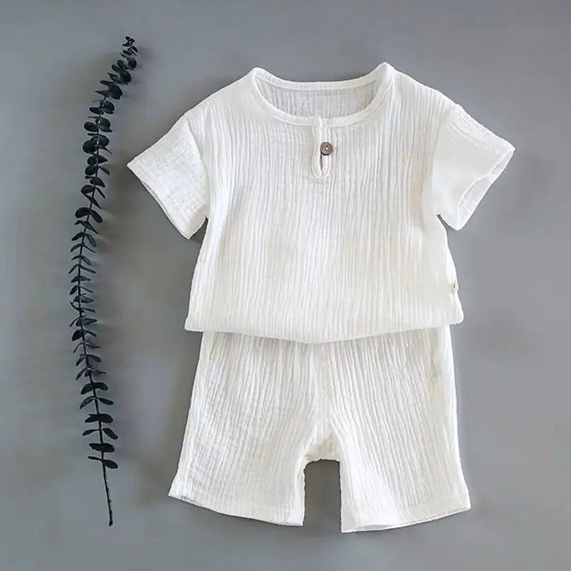 Summer Siblings Set - White / 80