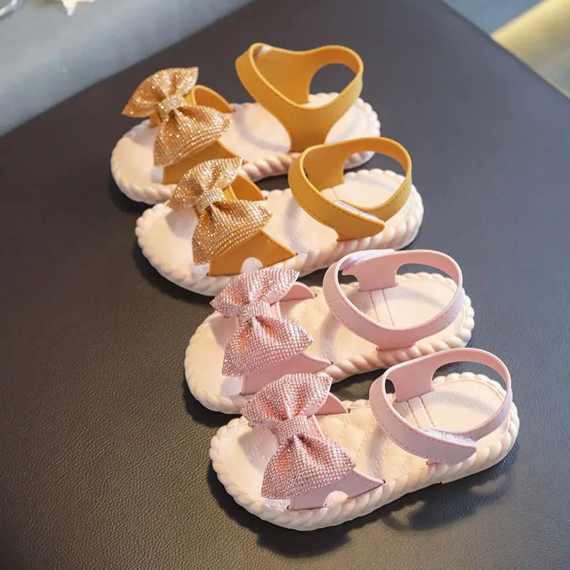 SunnySparkle Princess Sandals - Open-Toed Bliss