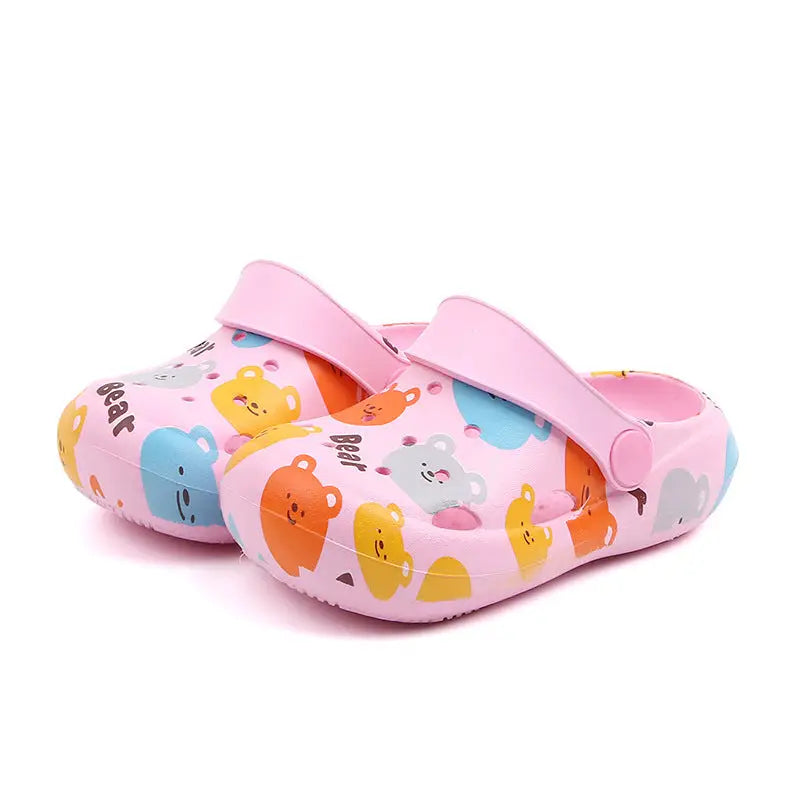 SunnyStep: Kids’ Non-Slip Sandals for Girls - Pink / Inner length 16cm