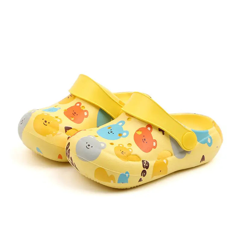SunnyStep: Kids’ Non-Slip Sandals for Girls - Yellow / Inner length 16cm
