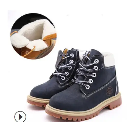 SunnyStride Kids’ Large Martin Boots