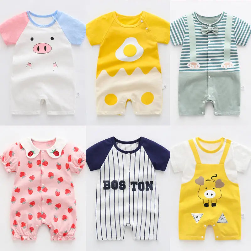 SunnyTots Pure Cotton Baby Romper
