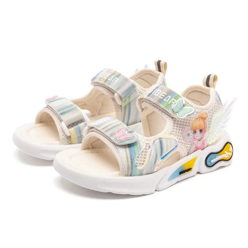 Sunshine Princess Sandals - Creamywhite / 26