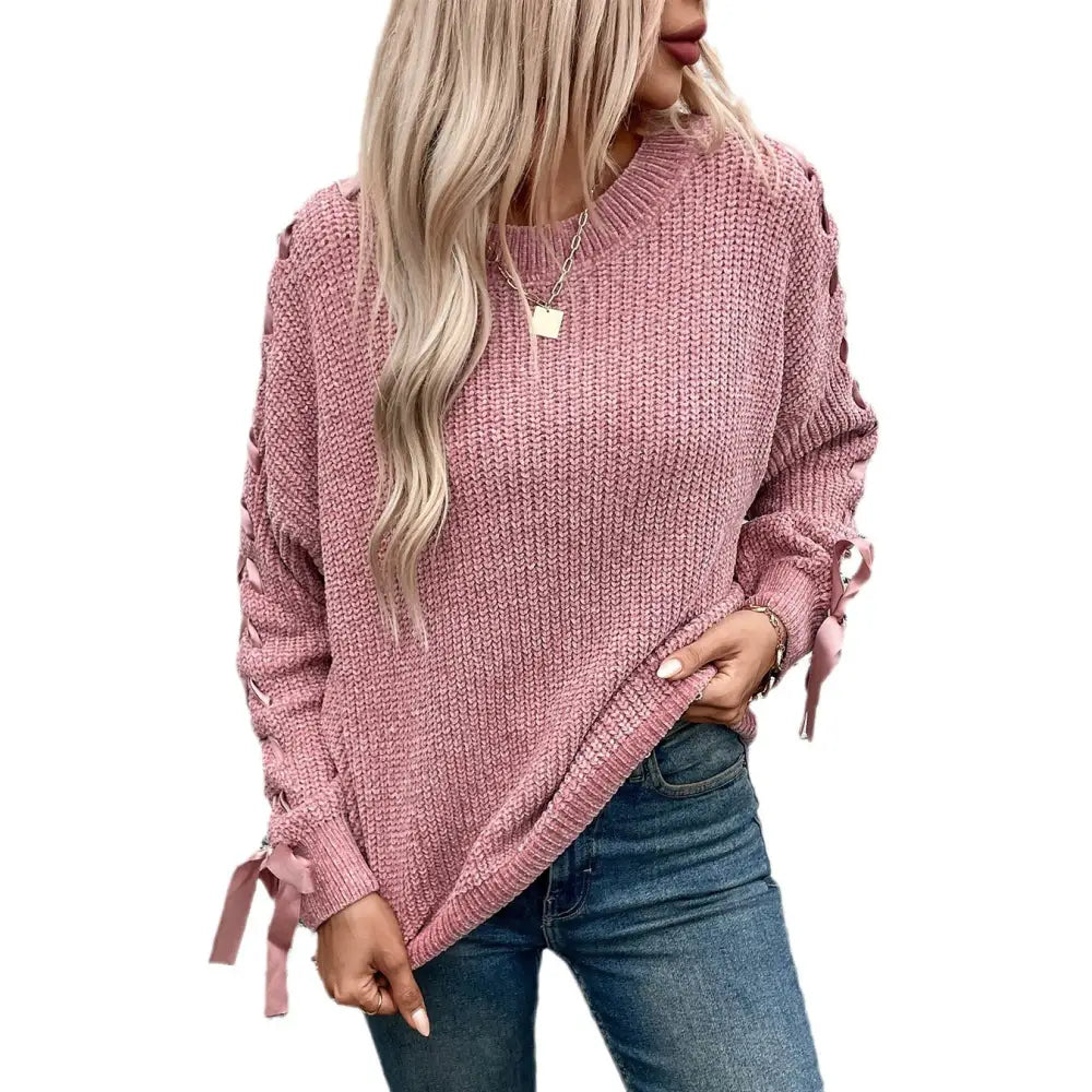 Sweet Bow Pullover Top