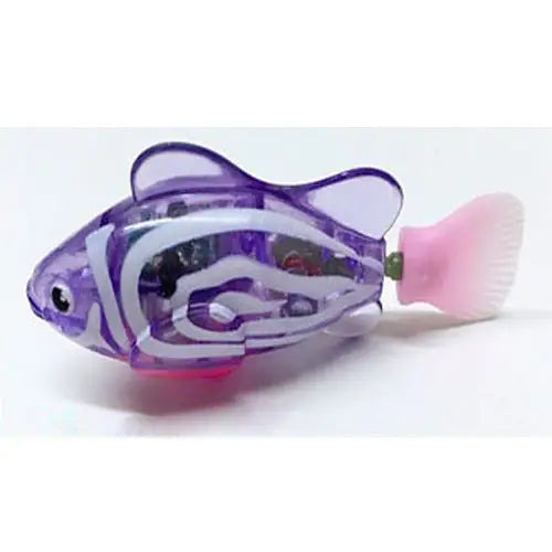SwimPets: Electric Fish Toy for Cats & Dogs - Striped purple / 1PC