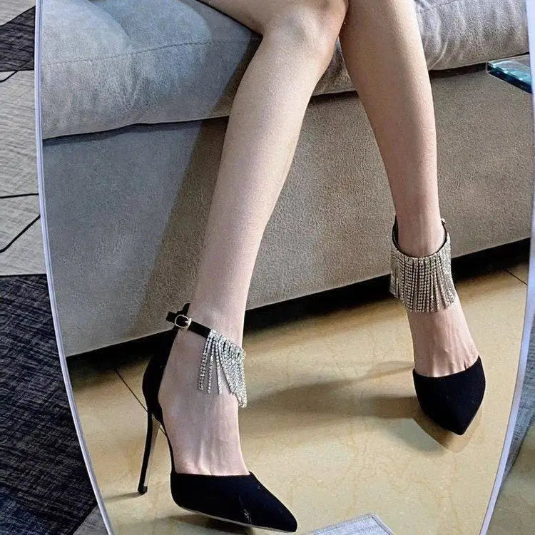 Tassel Charm Heels