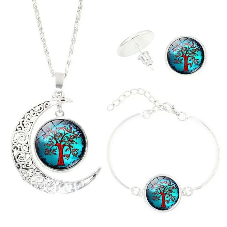 Time Gem Stud Earrings