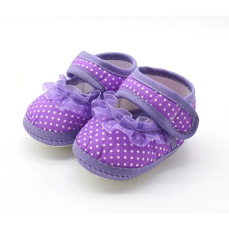 Tiny Steps: Soft-Sole Spring & Autumn Baby Shoes - Purple / 11