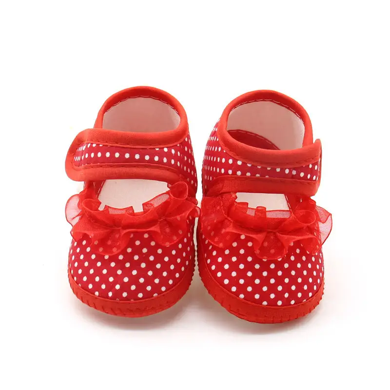 Tiny Steps: Soft-Sole Spring & Autumn Baby Shoes - Red / 11