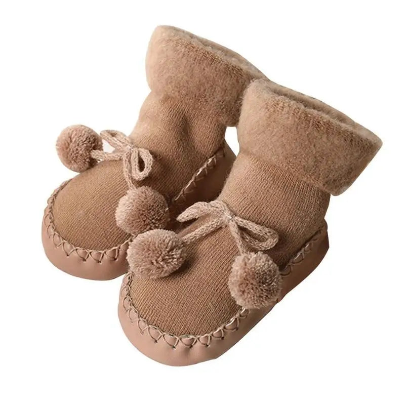 Tiny Tootsies Socks - Coffee / 13cm