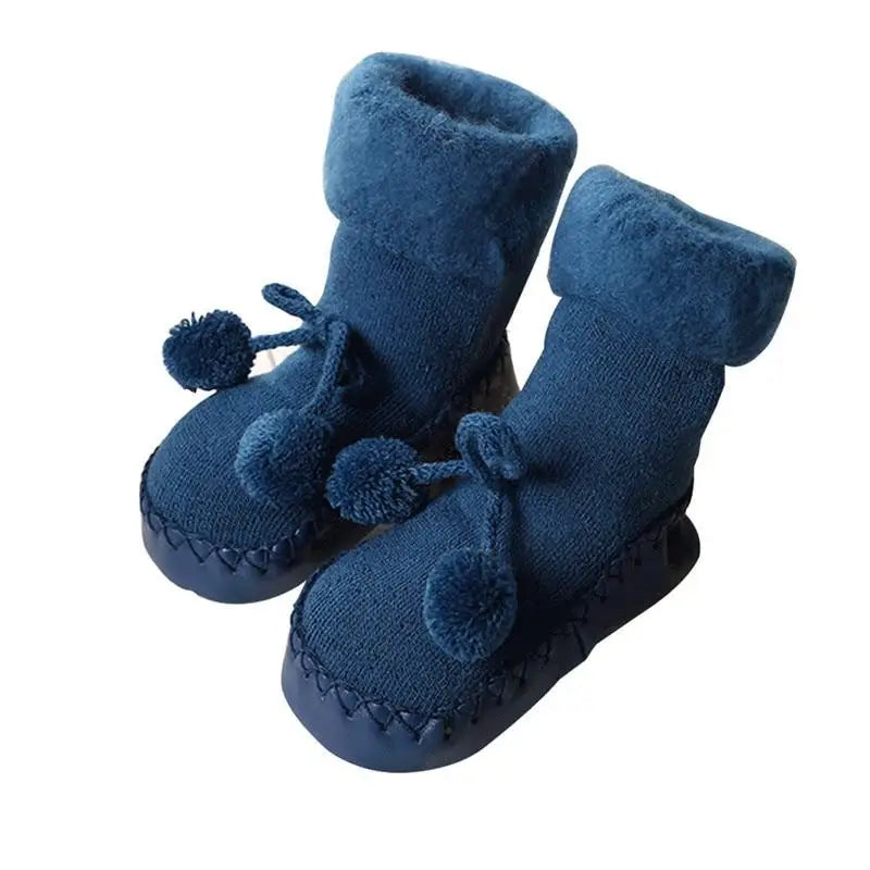 Tiny Tootsies Socks - Navy blue / 13cm