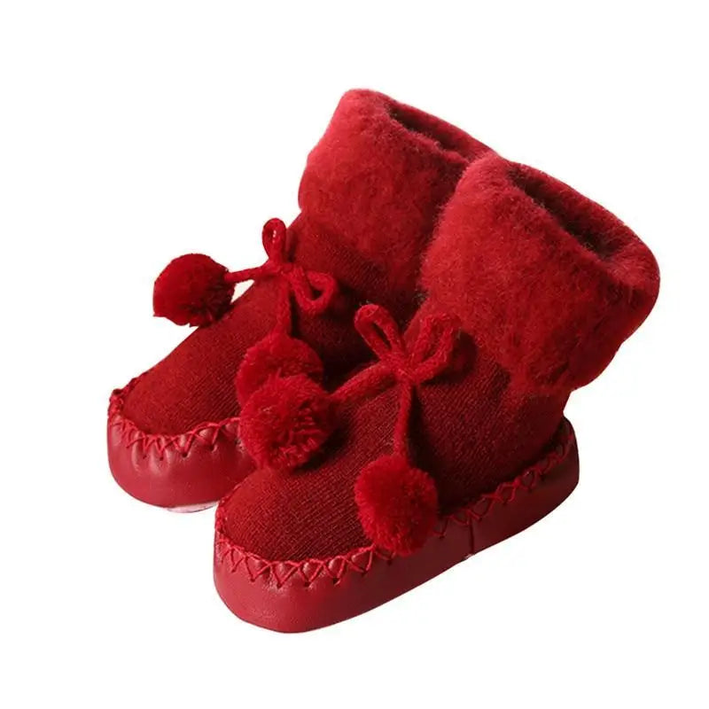 Tiny Tootsies Socks - Red / 11cm