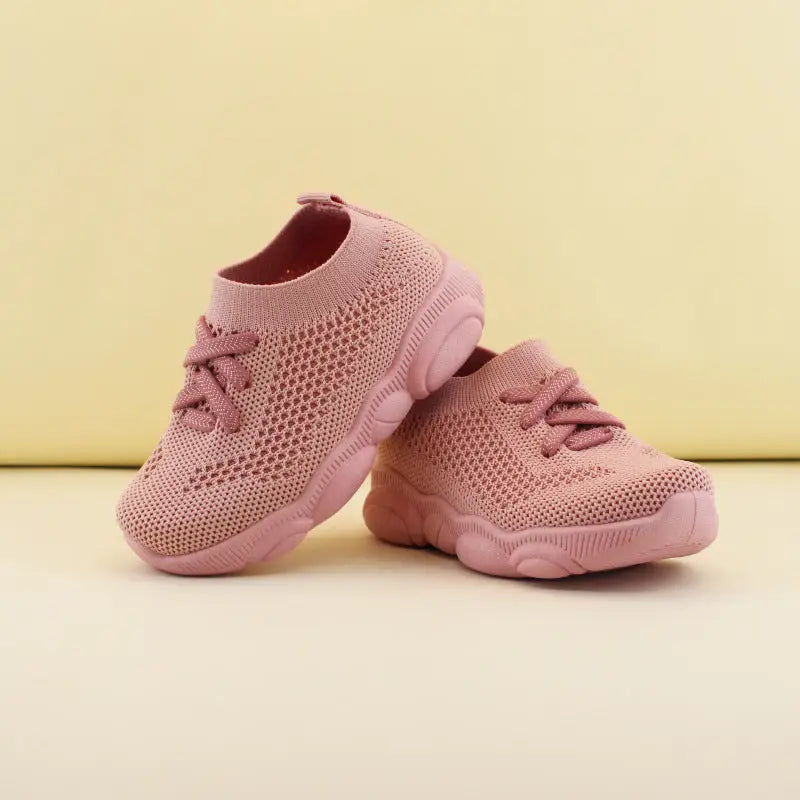 Tiny Treads: Soft-Soled Toddler Shoes - Taro / 22