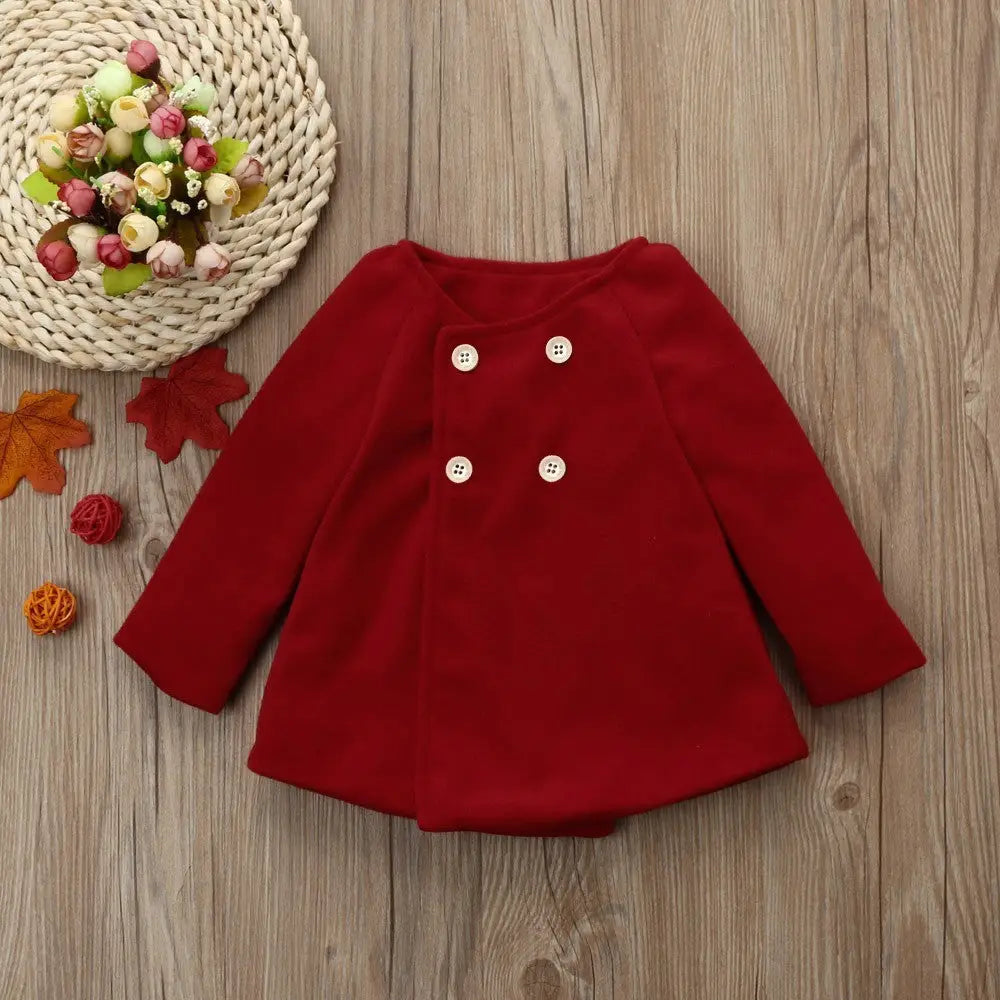 Tiny Trenchcoat - Deep red / 60cm