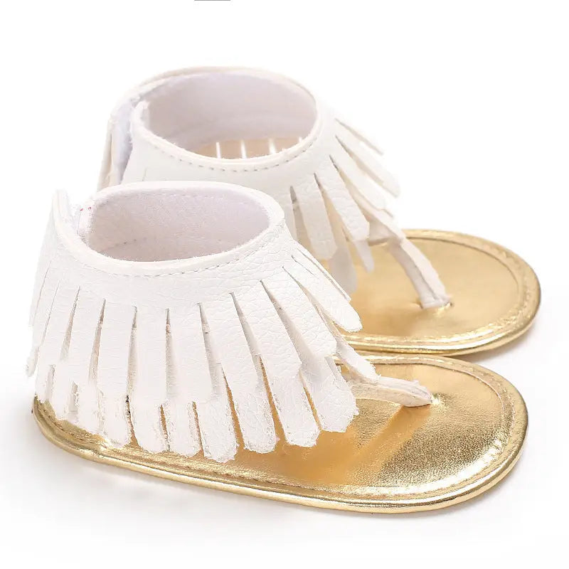 TinyToes Tassel Sandals - Multicolor Flip-Flop