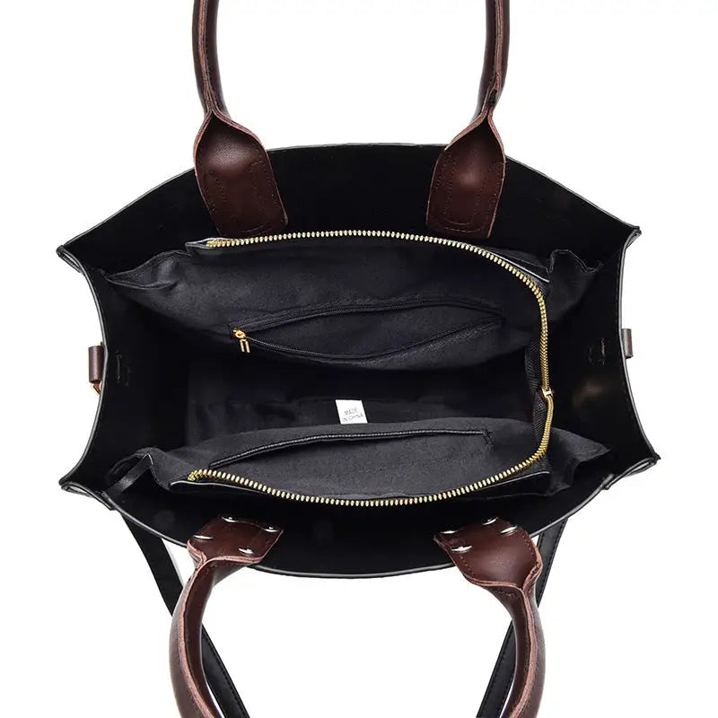 Top Handle Satchel Handbag with Adjustable Shoulder Strap
