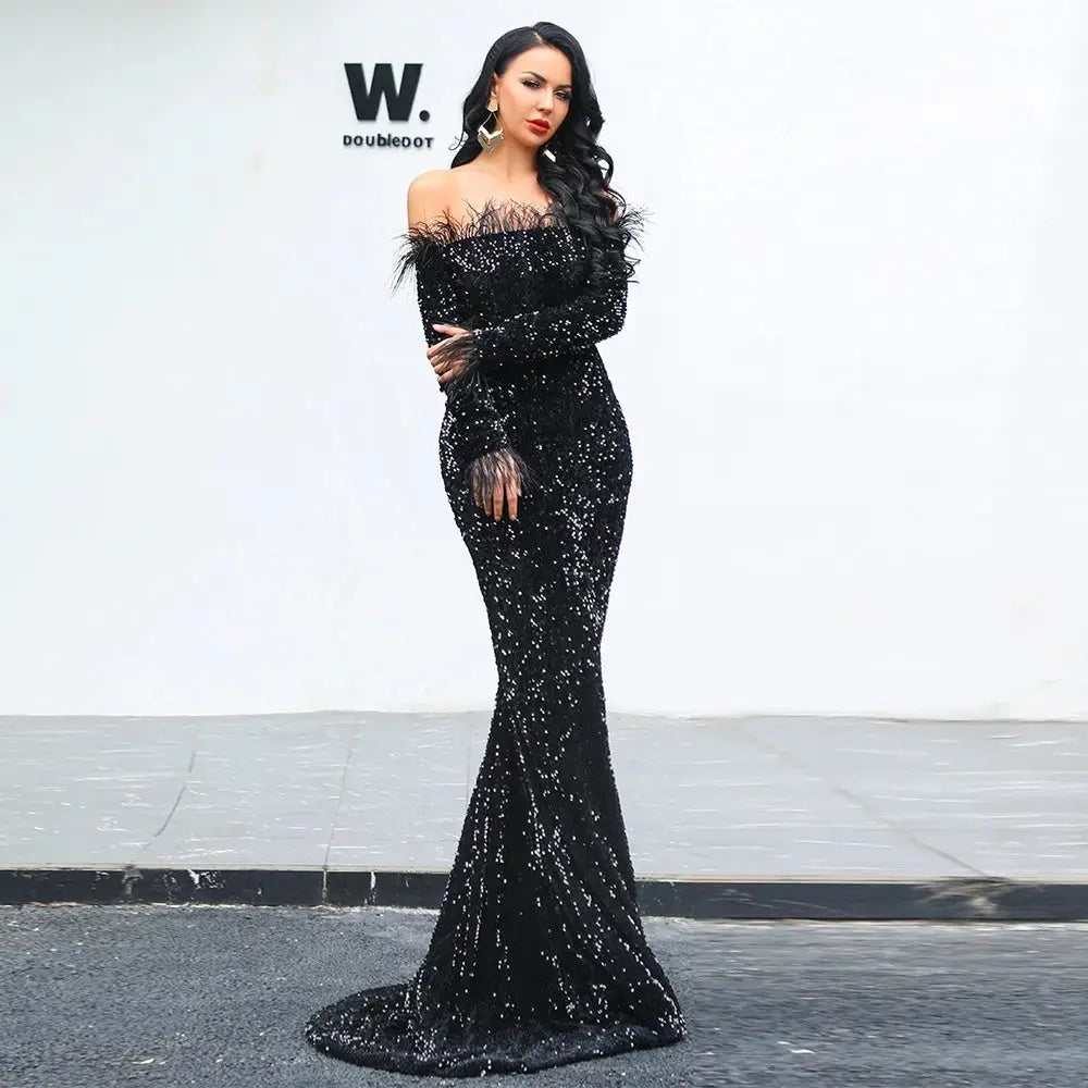Twilight Gown - black / S