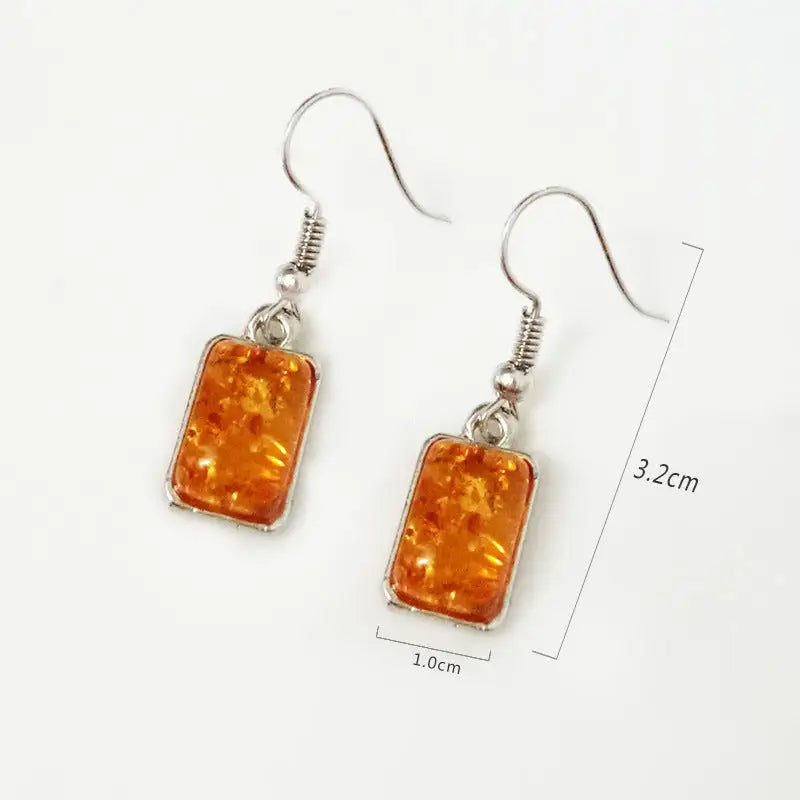 Twinkle Duo: Earrings & Necklace Set - White