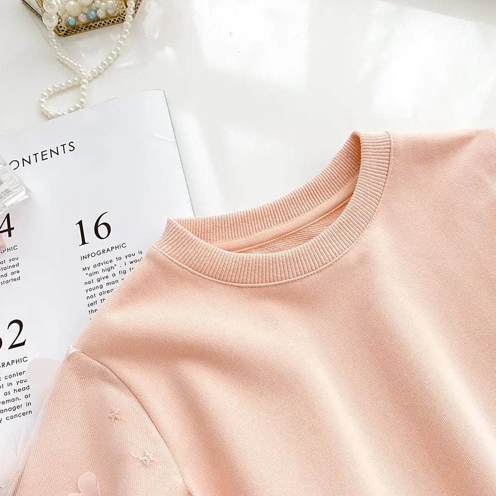 TwinkleTots Cozy Knit Sweater Dress