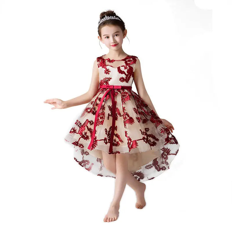 Twirl & Bloom: Enchanting Princess Flower Dress