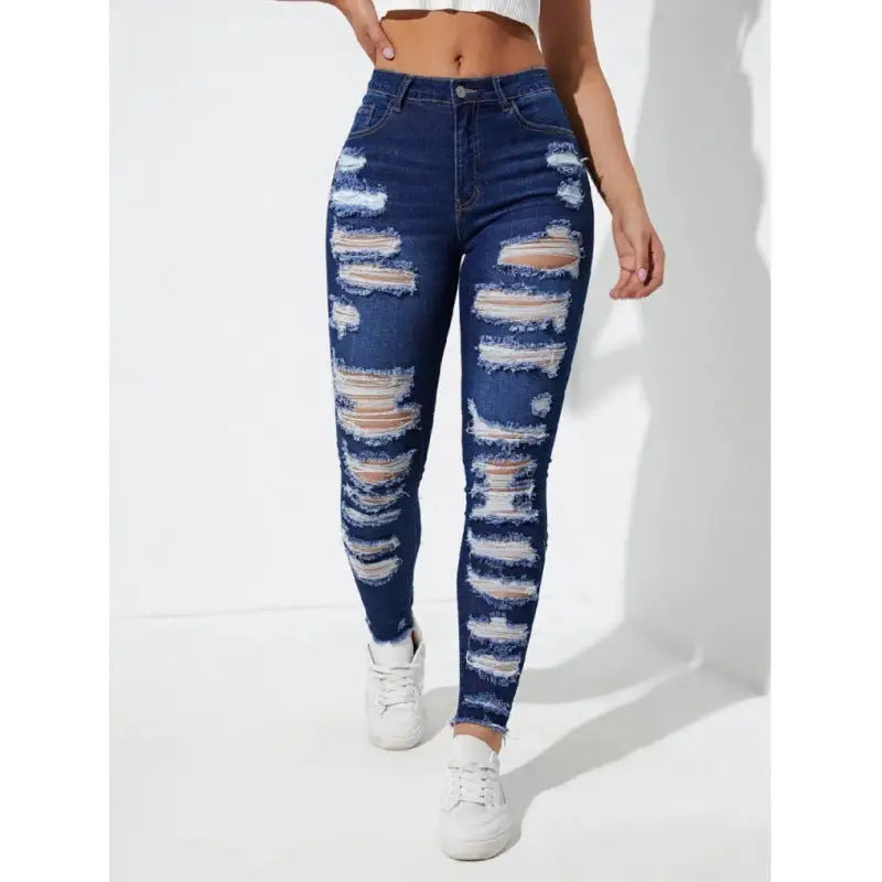 Ultimate Slim Jeans for Women - Dark Blue / S