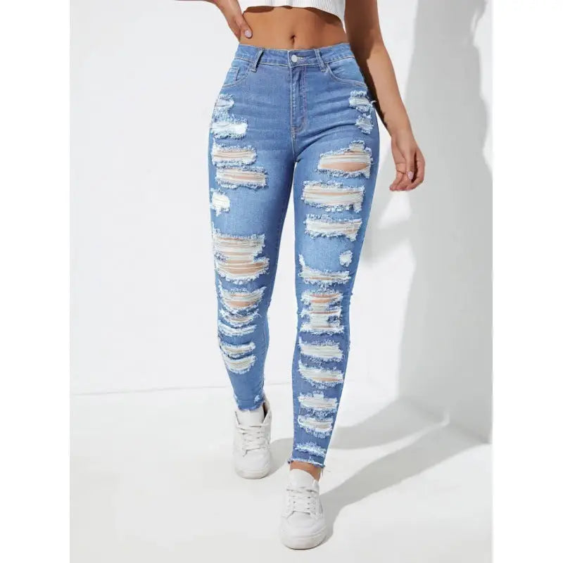 Ultimate Slim Jeans for Women - Light Blue / S