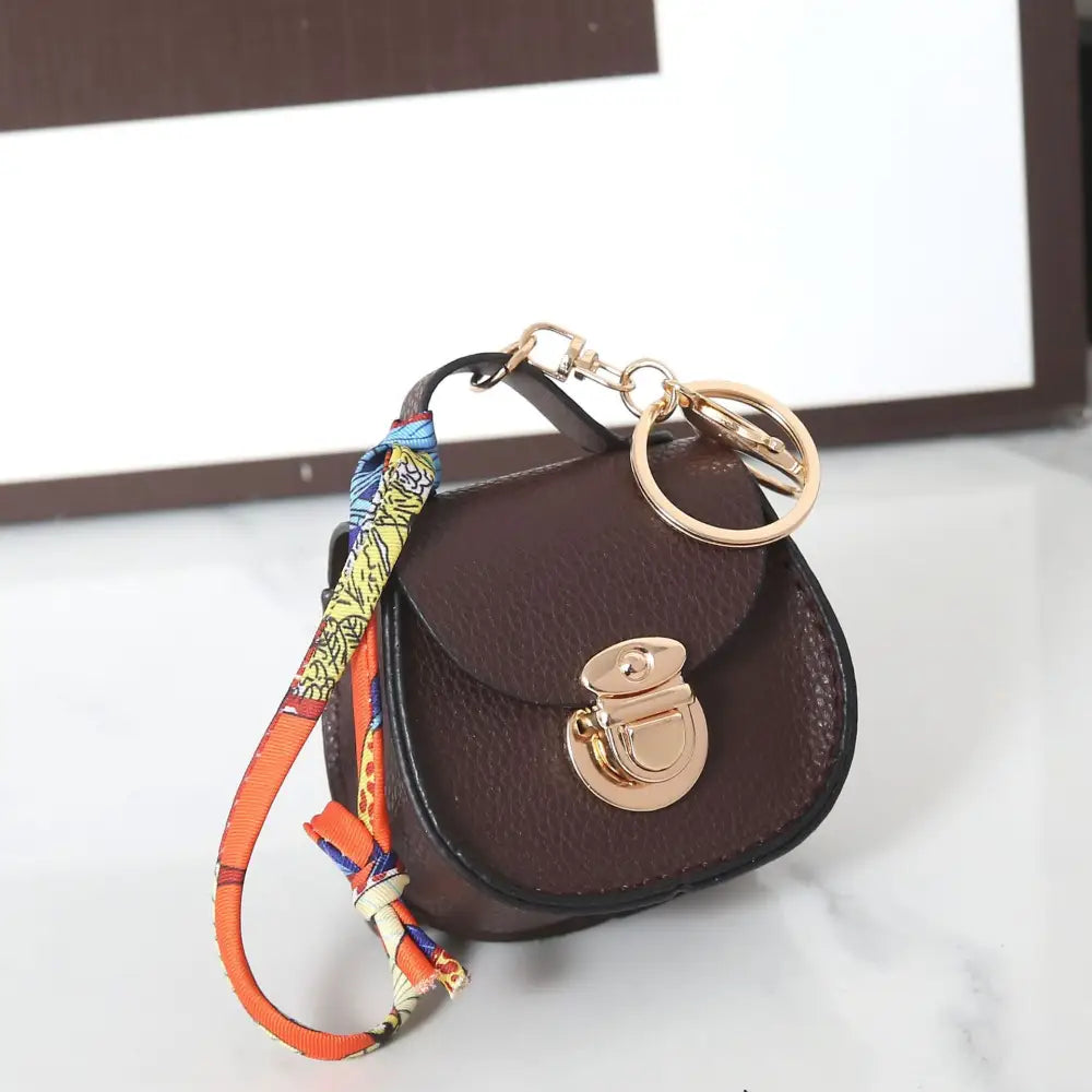 Ultra Light Unisex Solid Color Saddle Bag Multiple Color Options - Brown