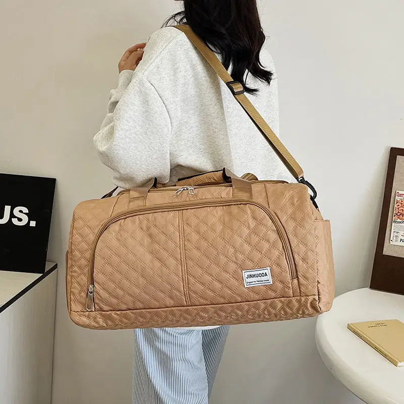Unisex Oxford Cloth Travel Bag with Polyester Lining