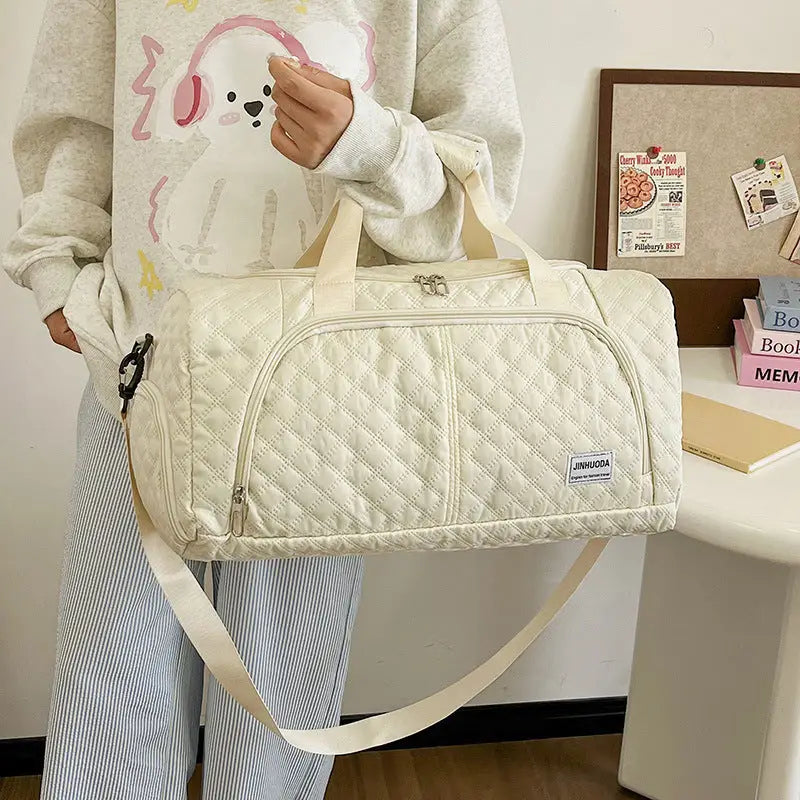 Unisex Oxford Cloth Travel Bag with Polyester Lining