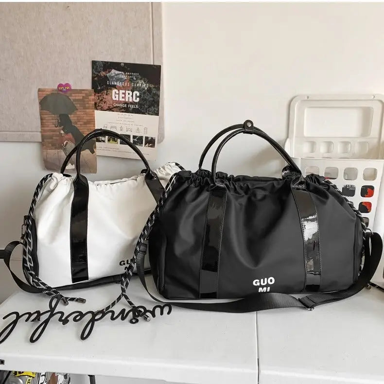 Unisex Ultra Light Oxford Cloth Travel Bag 20-35L Multiple Colors