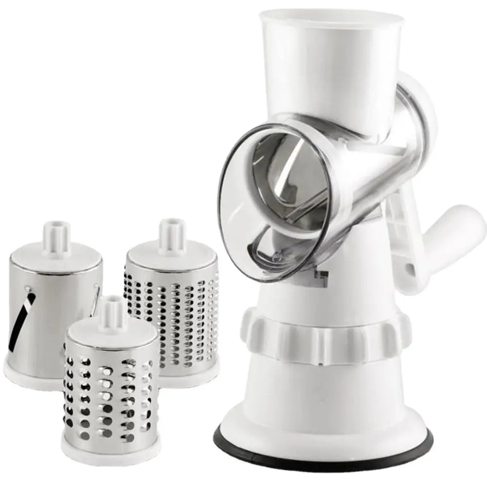 Vegetable Spiralizer for Uniform Curly Fries and Salads White