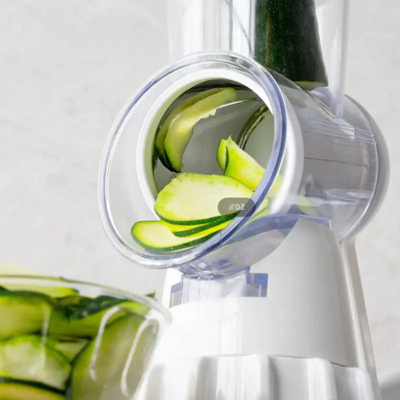 Vegetable Spiralizer for Uniform Curly Fries and Salads White