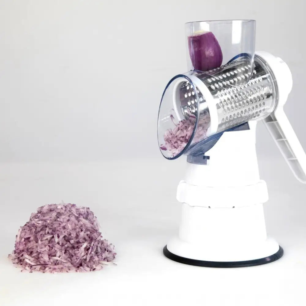 Vegetable Spiralizer for Uniform Curly Fries and Salads White