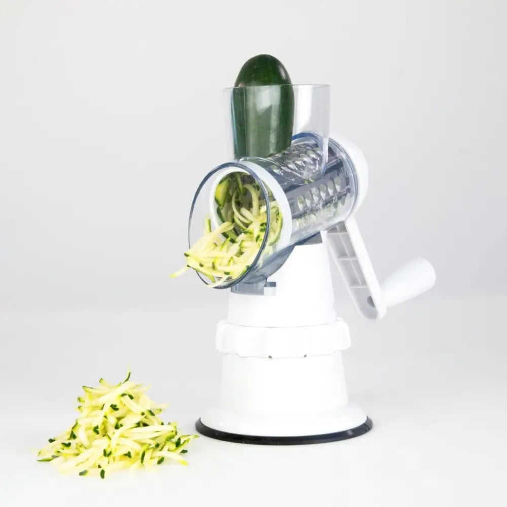 Vegetable Spiralizer for Uniform Curly Fries and Salads White