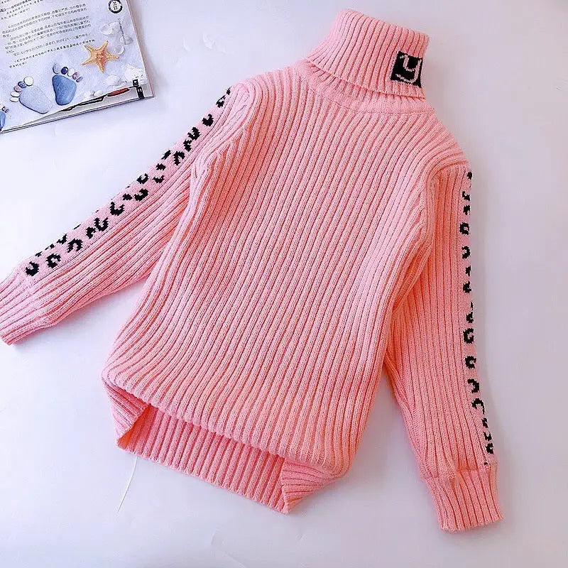 Velvet Leopard Print Padded Autumn/Winter Women’s Wear - Pink without velvet / 110cm