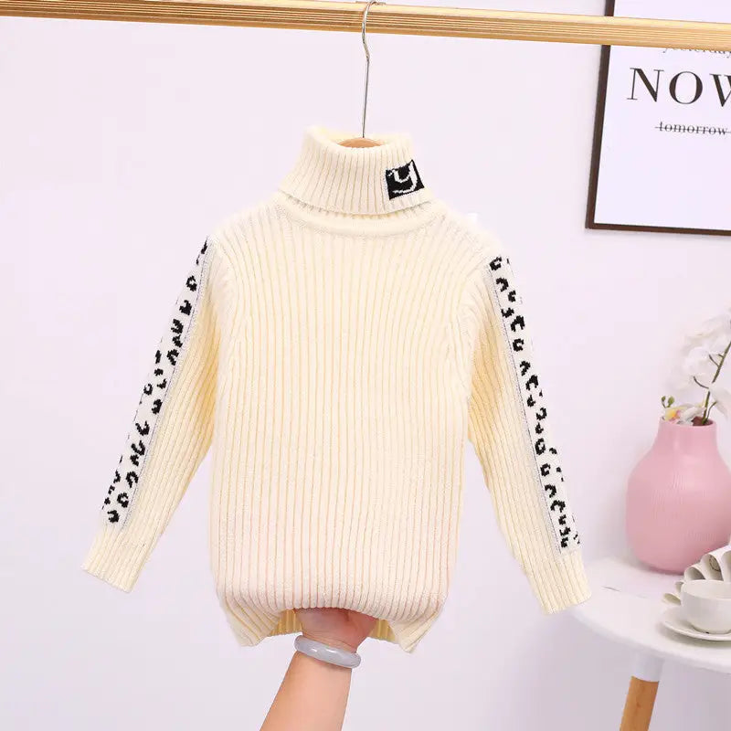 Velvet Leopard Print Padded Autumn/Winter Women’s Wear - White velvet / 110cm