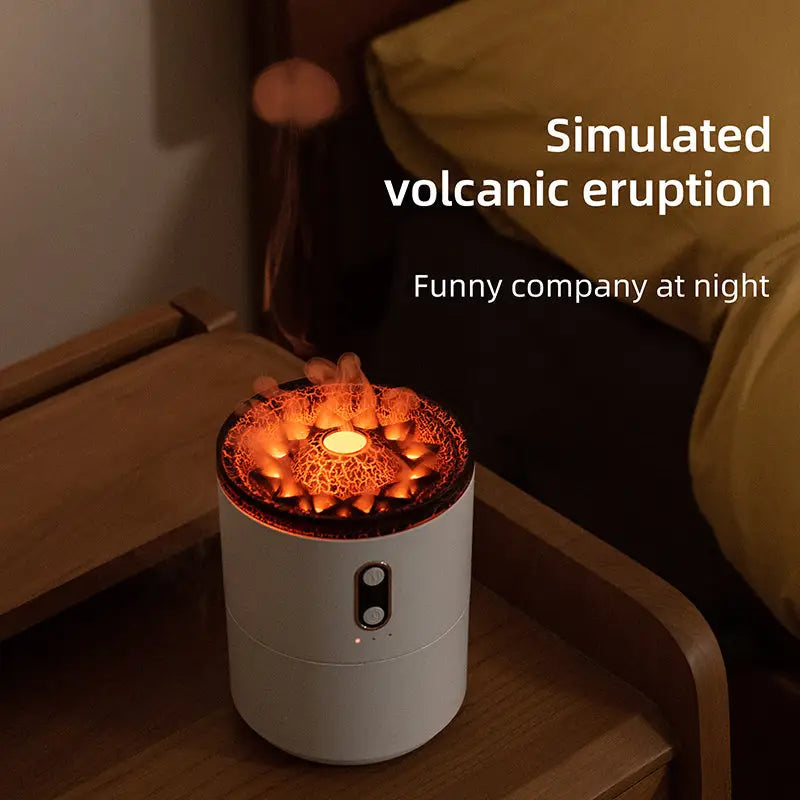 Waterless Desktop Humidifier for Quick Anxiety Relief Volcanic edition / USB