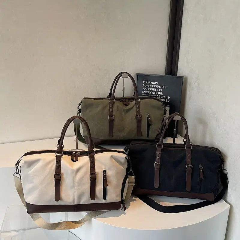 Waterproof Canvas Bag 20-35L for Men and Women