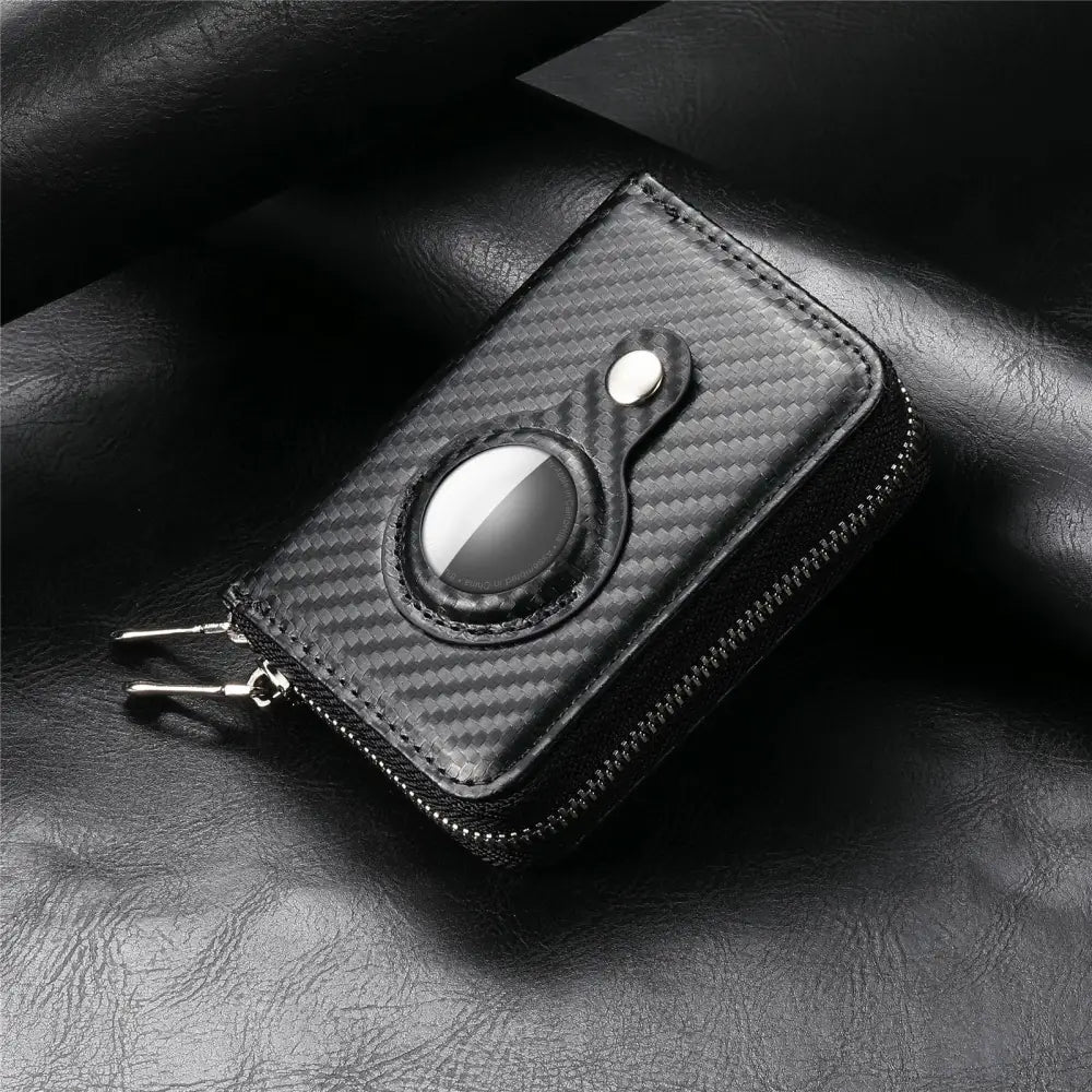 Waterproof PU Anti-Theft Unisex Wallet with Carbon Fiber Pattern - Carbon Fiber Pattern