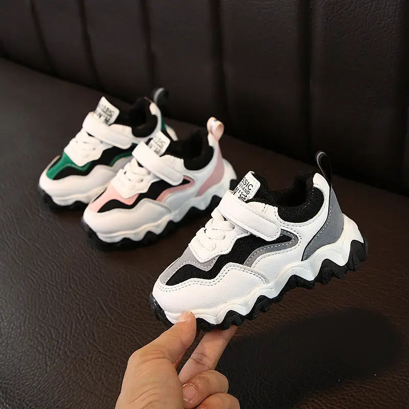 Wave Chic Girls Shoes - Gray / 21