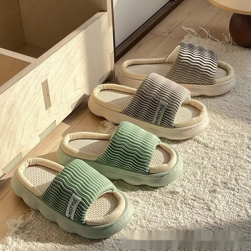 WaveSlip Linen Women’s Slippers