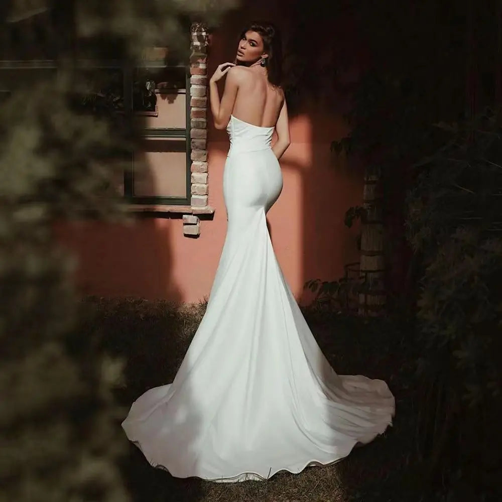 White Sleeveless Long Skirt for Women in Multiple Sizes