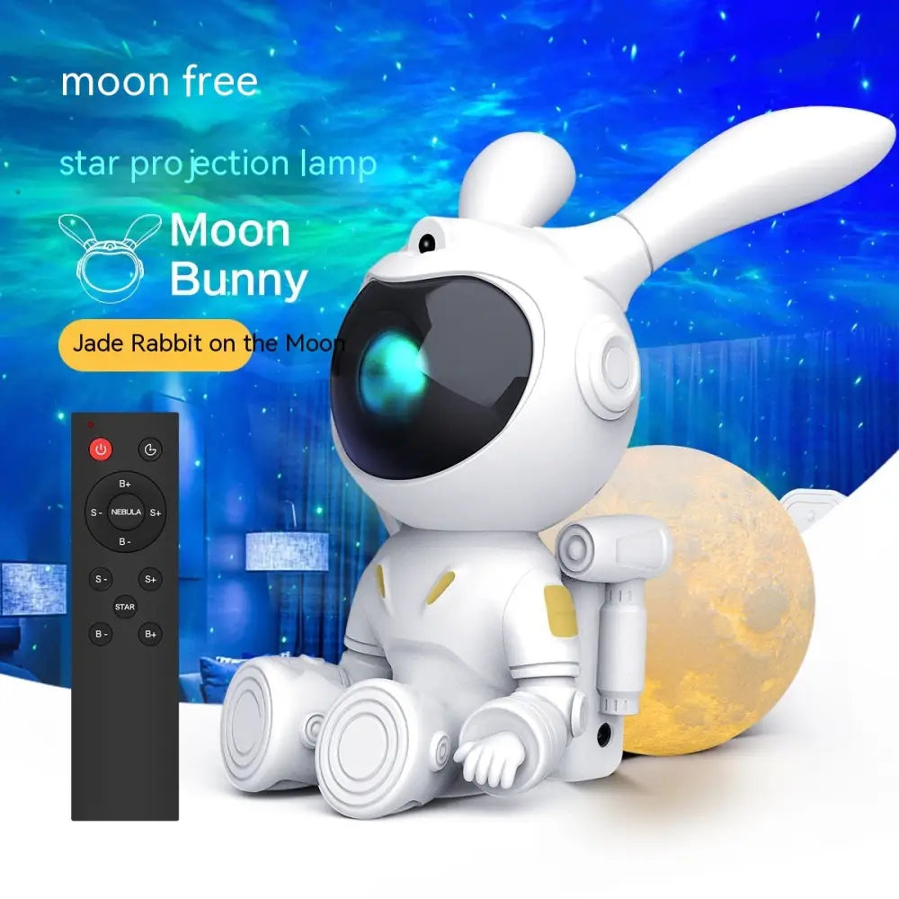 White Space Rabbit Figurine Modern Simplicity Up to 36V