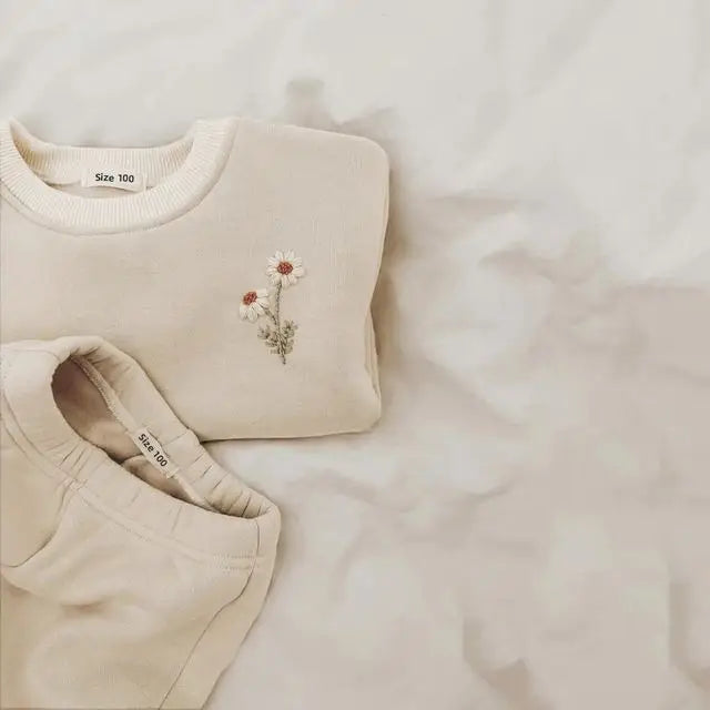 Winter Babe Set - Milky white / 48cm