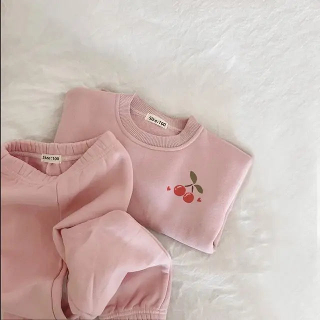 Winter Babe Set - Pink / 52cm